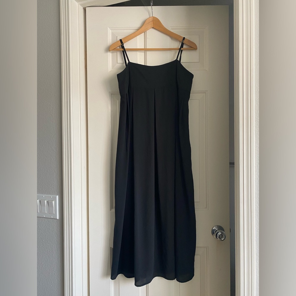 Who What Wear Midi Sleeveless Dress